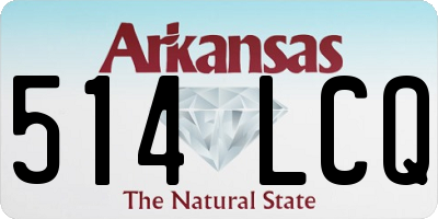 AR license plate 514LCQ