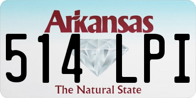 AR license plate 514LPI