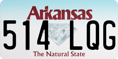 AR license plate 514LQG