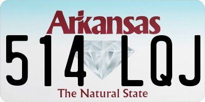 AR license plate 514LQJ