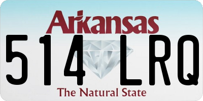AR license plate 514LRQ