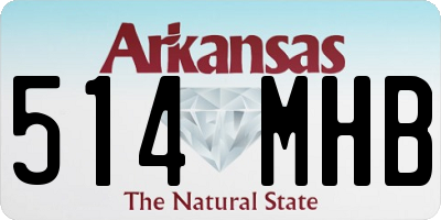 AR license plate 514MHB