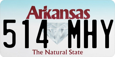 AR license plate 514MHY
