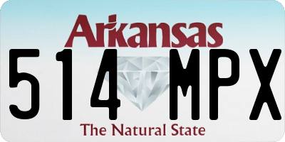 AR license plate 514MPX