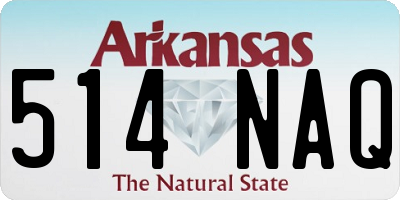 AR license plate 514NAQ