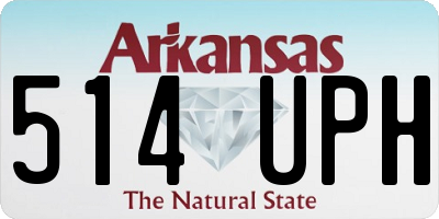 AR license plate 514UPH