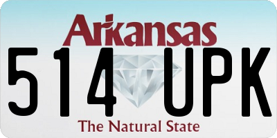 AR license plate 514UPK