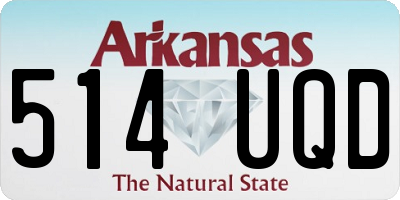 AR license plate 514UQD