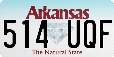 AR license plate 514UQF