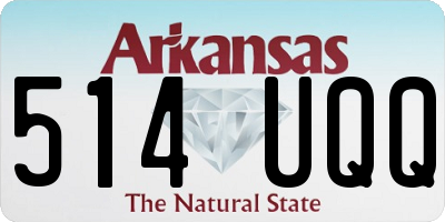 AR license plate 514UQQ