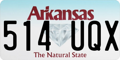 AR license plate 514UQX