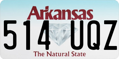 AR license plate 514UQZ