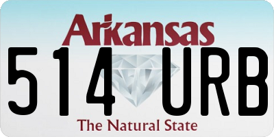 AR license plate 514URB