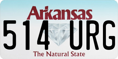 AR license plate 514URG