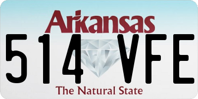 AR license plate 514VFE
