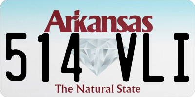 AR license plate 514VLI