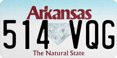 AR license plate 514VQG