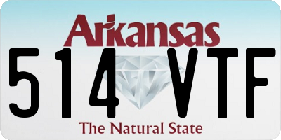 AR license plate 514VTF