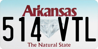 AR license plate 514VTL