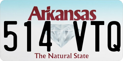 AR license plate 514VTQ