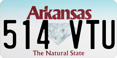 AR license plate 514VTU