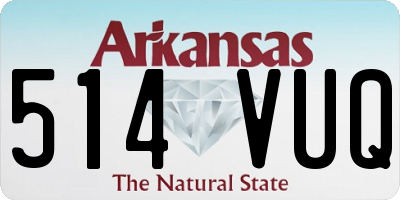 AR license plate 514VUQ