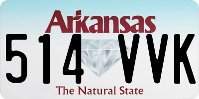 AR license plate 514VVK