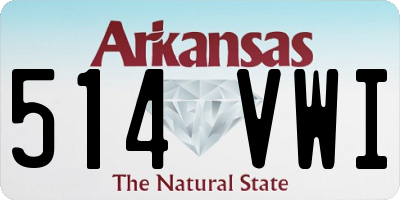 AR license plate 514VWI