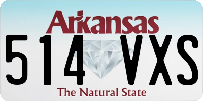 AR license plate 514VXS