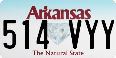 AR license plate 514VYY