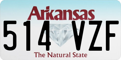 AR license plate 514VZF