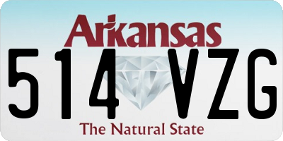 AR license plate 514VZG