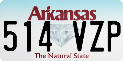 AR license plate 514VZP