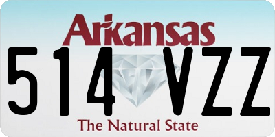 AR license plate 514VZZ