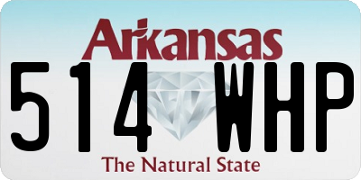 AR license plate 514WHP