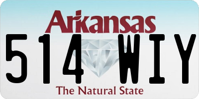 AR license plate 514WIY