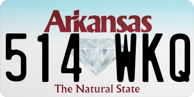 AR license plate 514WKQ