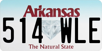 AR license plate 514WLE