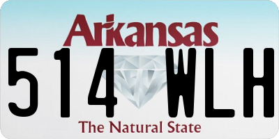 AR license plate 514WLH