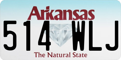 AR license plate 514WLJ