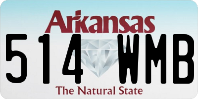 AR license plate 514WMB