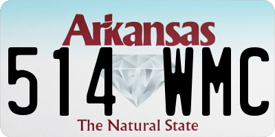 AR license plate 514WMC