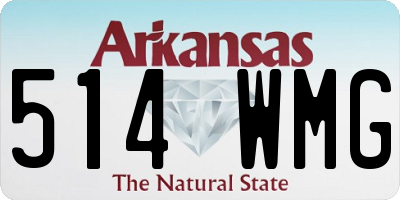 AR license plate 514WMG