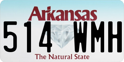 AR license plate 514WMH