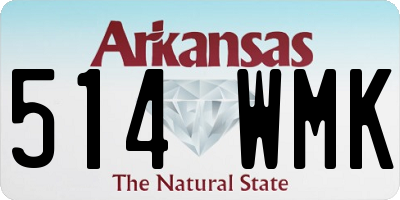AR license plate 514WMK