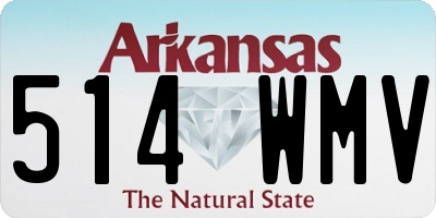 AR license plate 514WMV