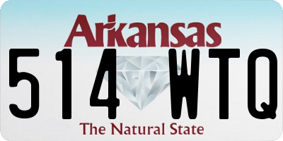 AR license plate 514WTQ