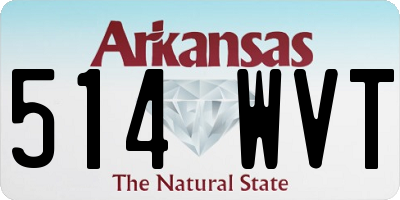 AR license plate 514WVT