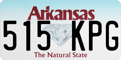 AR license plate 515KPG