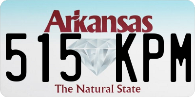 AR license plate 515KPM